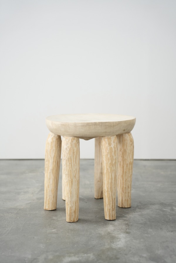 AFRICAN SIDE TABLE / STOOL