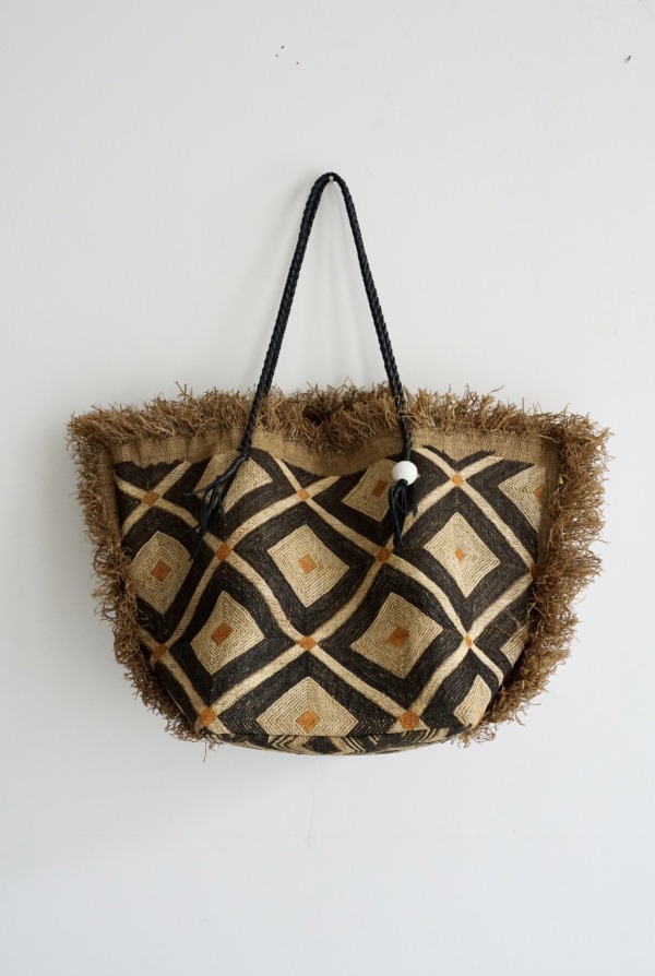 KUBA BAG large fringe