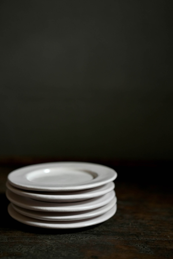 白阿蘭陀リム小皿