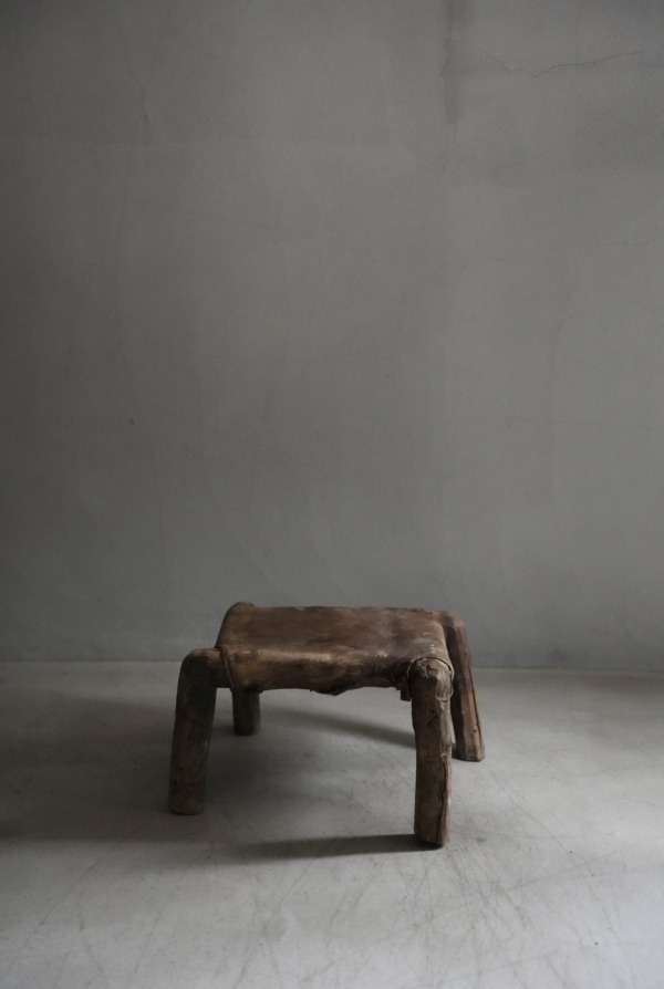 LEATHER STOOL